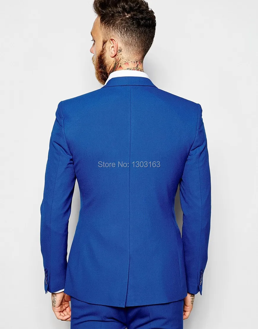  Jackets+Pants+Bow Tie+Handkerchief)2015 New Brand Wedding Party Men business Suits slim fit fashion