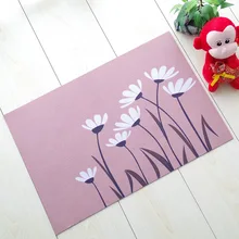 CAMMITEVER 3D Маргаритка Нескользящая Ванная комната дверной проем спальня коврик для туалета коврик под дверь моющийся гостиная прихожая сопротивление области