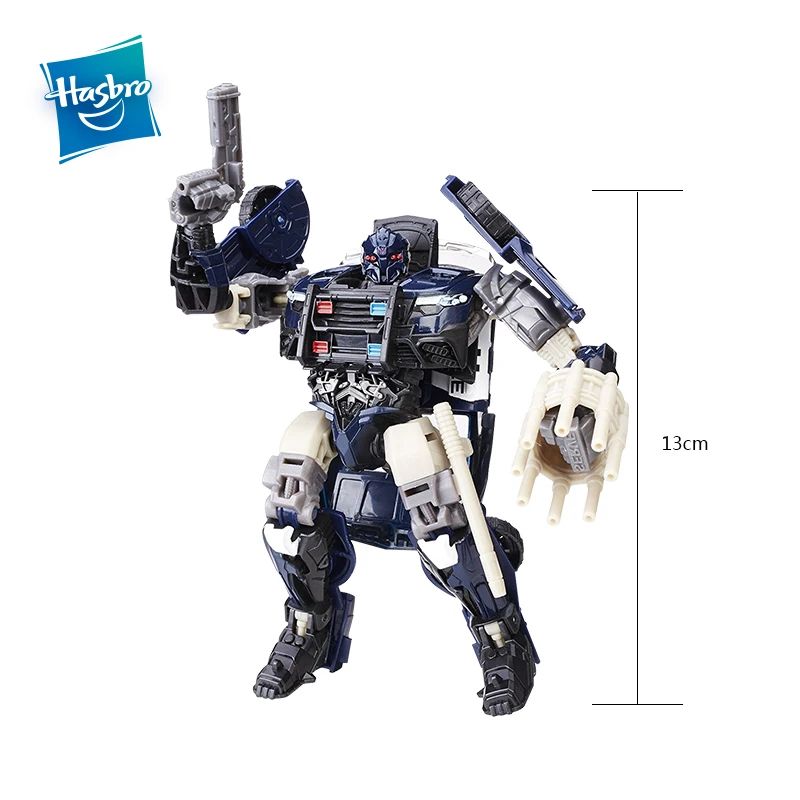 Hasbro Transformers Toys The Last Knight Premier Edition Deluxe Barricade Autobot Rollbar Action Figure Model CarToy Collection