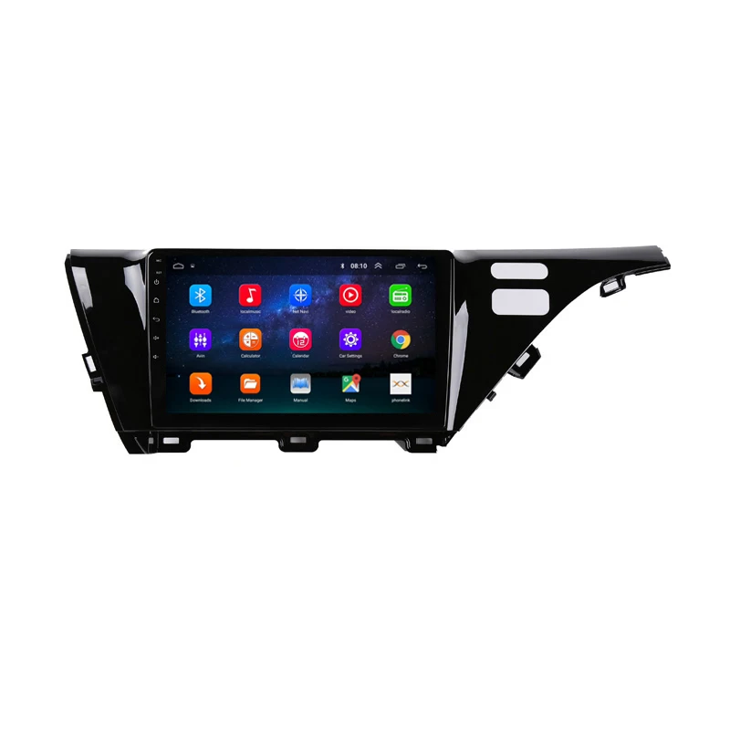 10 дюймов 2.5D IPS Android 8 1 автомобильный DVD мультимедийный плеер GPS для Toyota camry 2017 2018