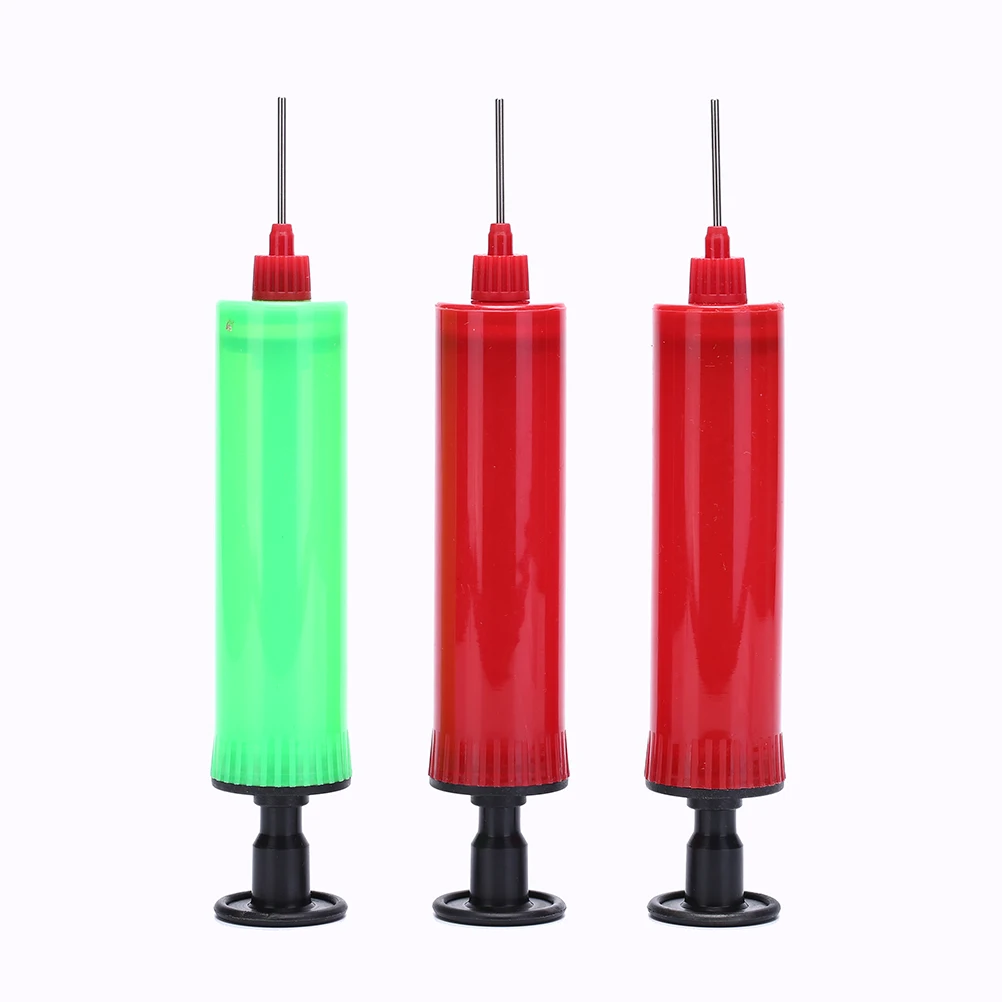 

Plastic 1pc Football Soccer Inflatable Ball Hand Air Pump With Needle Random Color Hot Selling