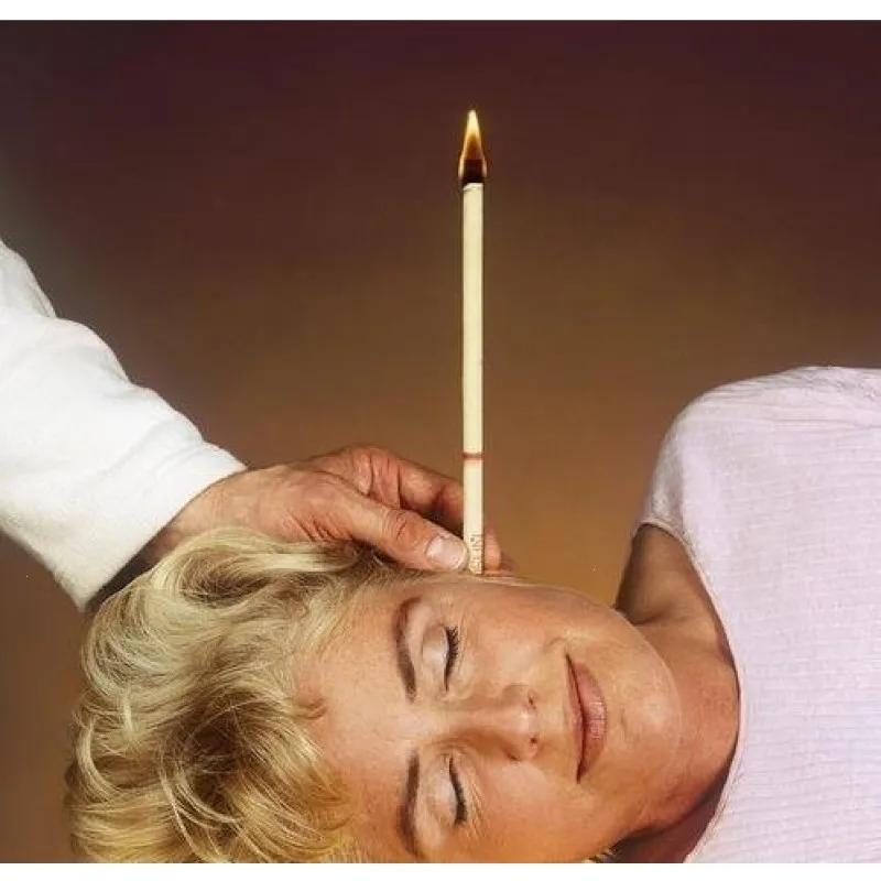 

1 Pair Ear Candles Thermo-Auricular Ear Treatment Bee Wax Removal Clean Coning Therapy Fragrance Candling Ears Care R5