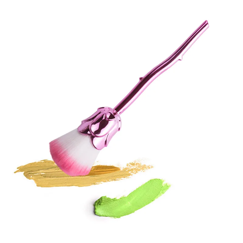 Rose Red brush pincel maquiagem makeup brush set face contour powder brush beauty tools (4)