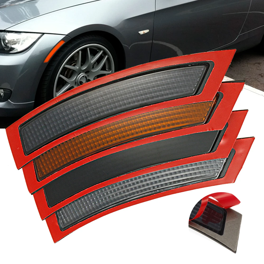 1 пара боковых отражателей переднего бампера для BMW E92 E93 3 серии 2DR Coupe/Convertible 2007 2008