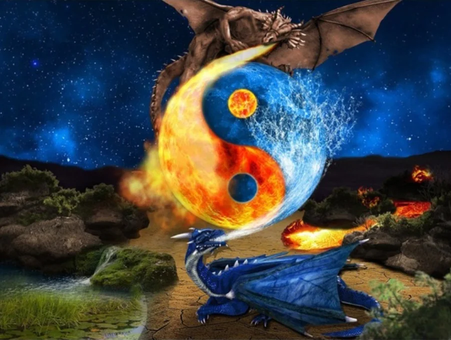 

DIY 5D Diamond Painting Dragon Animals Embroidery Cross Stitch Rhinestone Picture Full circular Diamond Home Decor