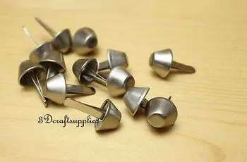 

purse feet bag feet handbag feet metal feet 30 pcs 15 mm Anti silver G22