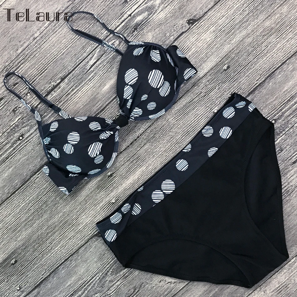 2018 New Sexy Bikini Women Swimwear Push Up Swimsuit Bathing Suit Plus Size Swimwear Biquinis Summer Beach Wear Swim Suit Female -