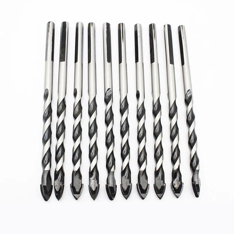 Tungsten Carbide Bit Twist Drill 6mm 8mm 10mm 12mm Tiling Masonry