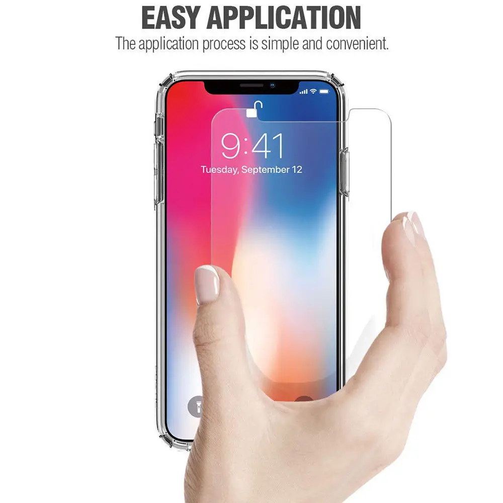 Закаленное стекло 9h для iPhone XS Max XR X 5c 5S 5se 4 4S жесткие Защитная пленка экрана Защита