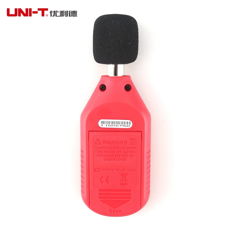UNI-T UT353 мини-измеритель уровня звука 30~ 130 дБ измерительный прибор для измерения уровня шума дБ цифровой голосовой тестер децибел монитор