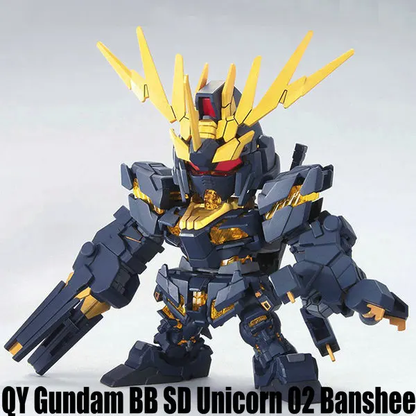 QY Gundam BB SD Единорог 02 Banshee экшн фигурка сборная пластиковая модель наборы
