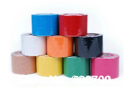 Prix pour (5 CM * 5 M-20 pcs) vente chaude kinésiologie Kinesio Tape/Pur coton, Imperméable À L'eau/Sécurité dans les Sports Prix pour (5 CM * 5 M-20 pcs) vente chaude kinésiologie Kinesio Tape/Pur coton, Imperméable À L'eau/Sécurité dans les Sports