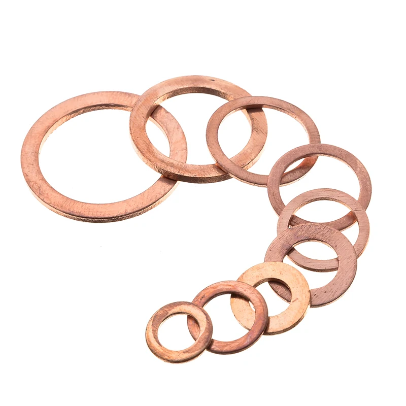 Кольцо медное уплотнительное. Уплотнительное кольцо g1/2, m20*1,5 (мс, 18*8/1 мм). Din 7603 шайба уплотнительная. 12x22x1. Кольцо медное уплотнительное.