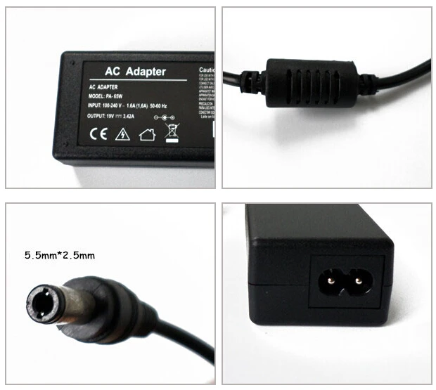 19 В 3.42A 65 Вт зарядное устройство ноутбук адаптер переменного тока для caderno ASUS ADP-65JH BB K50i K52F K60IJ P50ij Z99 b50 B50A K501 K50IJ