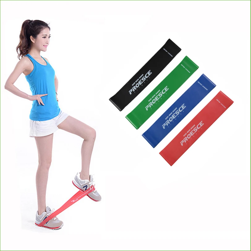 

BBR02 New 4psc/lot 4 Levels Available Pull Up Assist Bands Crossfit Exercise Body Ankle Fitness Resistance Loop Band