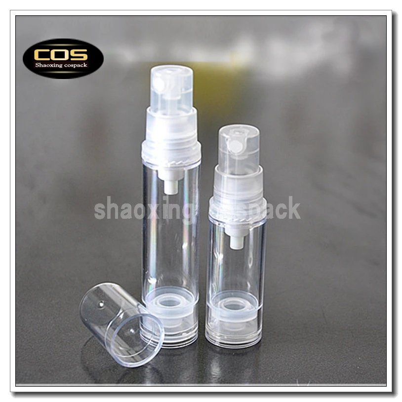 

100pcs ZA214M 10ml fine mist spray bottle with airless pump, 10ml airless spray pump bottle, 10ml airless mist pump container