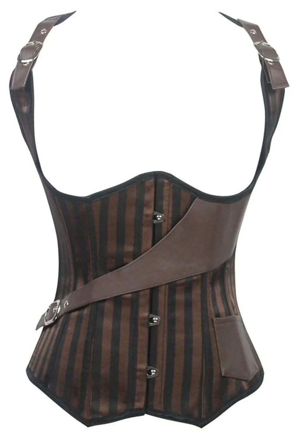 Wholesale-Plus-Size-S-XXL-2015-Sexy-Striped-Steel-Boned-Steampunk-Corsets-Thong-Sexy-Lingerie-Hot (2)