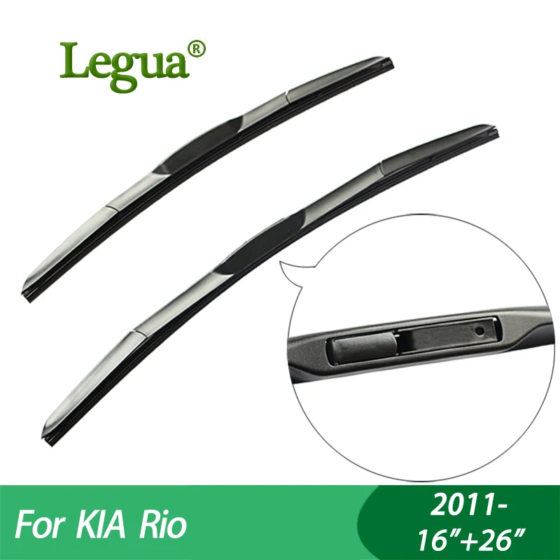 Прокат winscreen стеклоочистителя Для KIA Rio (2011 ) 16 &quot+ 26&quot 3 Раздел резина лобового