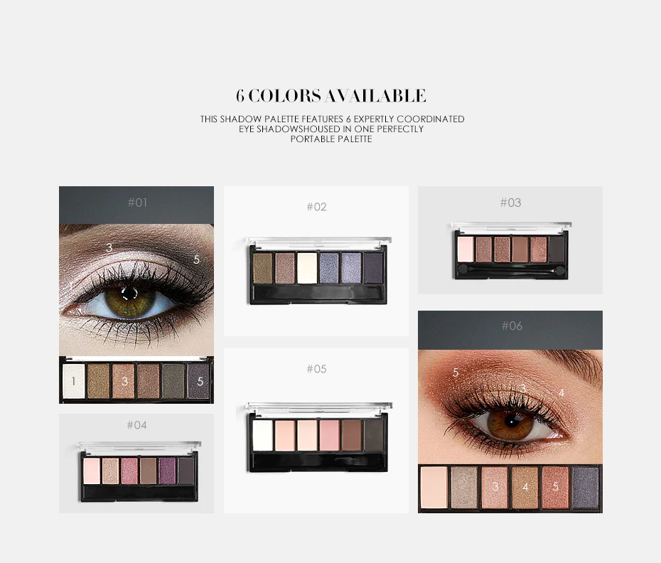 FOCALLURE открытые матовые тени для век Палитра пигментированный макияж Smokey Eye стойкий мерцающий тени для век