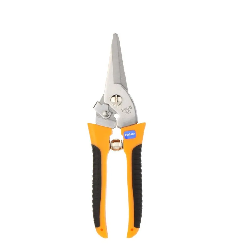 

8PK-SR007 All Purpose Stainless Steel Garden Secateurs Scissors Flower Fruit Trees Secateur Cutter for Skin