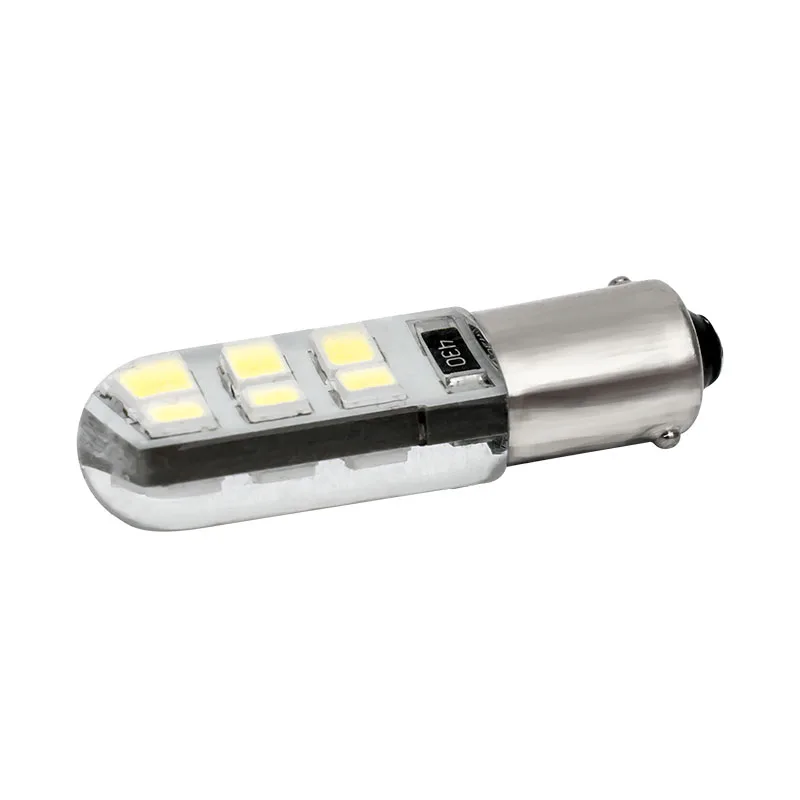 1 шт. BA9S 233 T4W T11 6 smd 2835 led силикагель водонепроницаемый свет габаритный автомобильный фонарь для чтения купольная лампа авто парковочные лампы 12 В