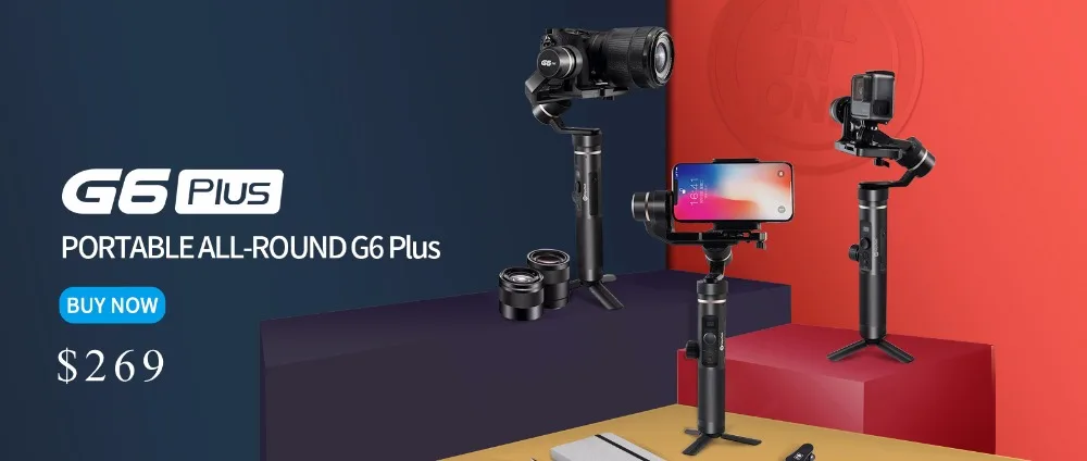 FeiyuTech G6 Gimbal Feiyu брызгозащищенный стабилизатор для экшн-камеры OLED угол наклона для Hero 7 6 5 4 RX0 DJI Osmo Action