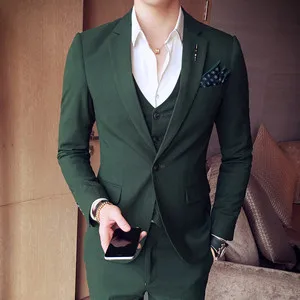 Green-Tuxedo-Jackets-Mens-Suits-Slim-Fit-3-Piece-Sets-White-Stylish-Designer-Prom-Suits-Grey