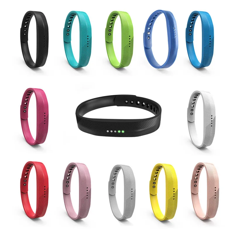 Мягкий силиконовый ремешок на запястье для Fitbit Flex 2 спортивный умный Браслет