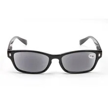 Для мужчин женская обувь очки для чтения Пластик полный кадр черный Мода дальнозоркость очков смолы линзы очки R126