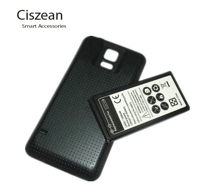 

2x 6500mAh Extended Battery + 3 Optional Color Back Cover For SamSung Galaxy S5 SV I9600 I9602 SM-G900T G900V G900P G900A G900K