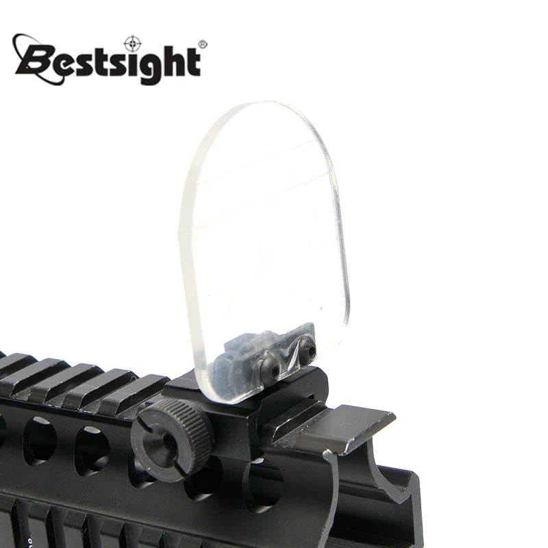 Red Dot Sight Scope Transparent Bulletproof Lens Protector Rail Lens