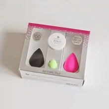 makeup sponge beauty powder puff blender sponge esponja maquiagem cosmetic puff 4 pcs Latex free make up sponge original packing