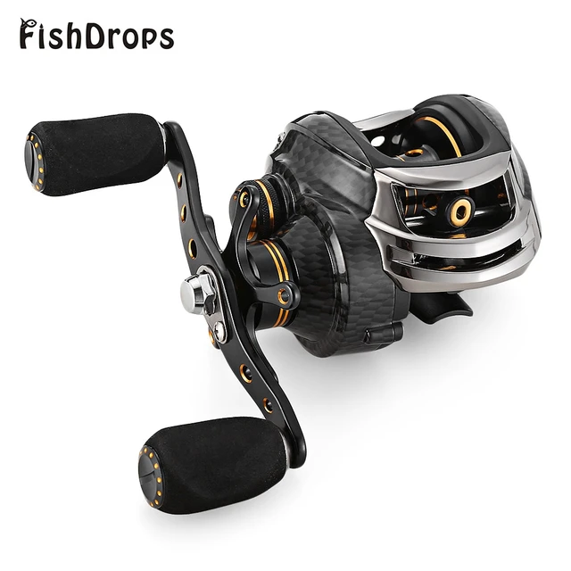 Cheap Hot Sale Fishdrops LB200 Fishing Reel GT 7.0:1 Bait Casting Reels Left Right Hand Fishing One Way Clutch Baitcasting Reel Cheap Hot Sale Fishdrops LB200 Fishing Reel GT 7.0:1 Bait Casting Reels Left Right Hand Fishing One Way Clutch Baitcasting Reel