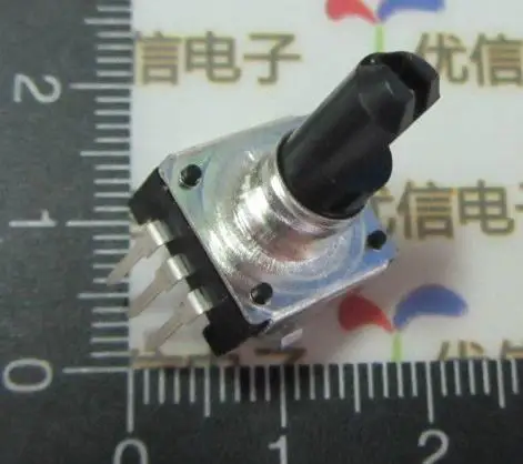 

Good quality 5pcs EC12 E12 audio encoder / 360 degree rotary encoder tripod handle length 15MM