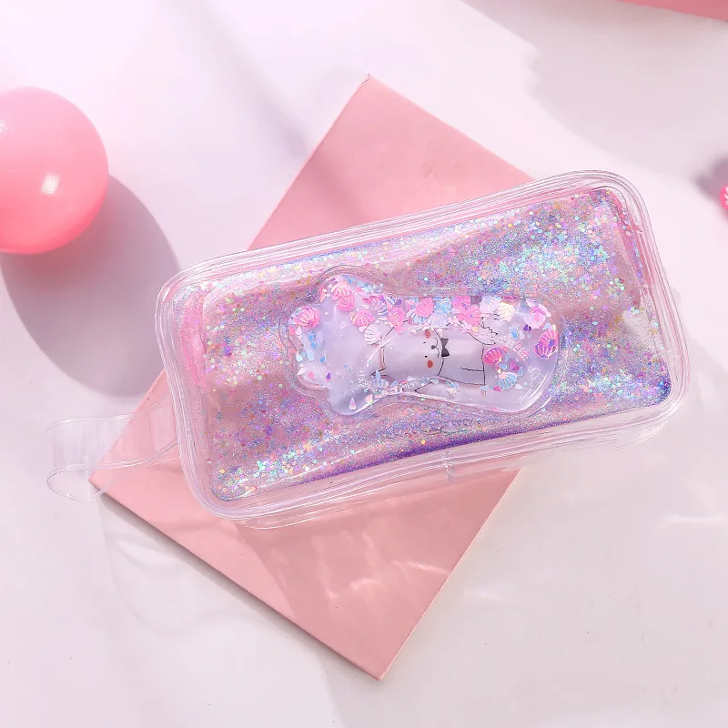 Чехол-карандаш с кошачьими когтями Kawaii estuche escolar креативный estojo escola Sequin школьные принадлежности trousse scolaire stylo чехол-карандаш