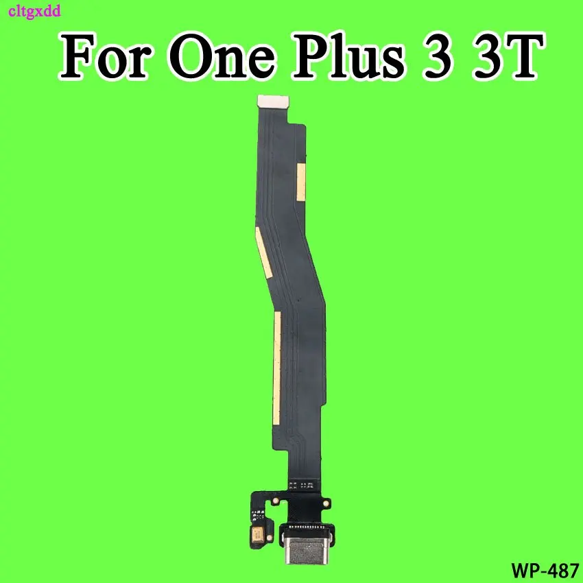 Разъем для док станции cltgxdd OnePlus One Plus1 2 3 3T 5T 6T Type C USB порт зарядки гибкий кабель
