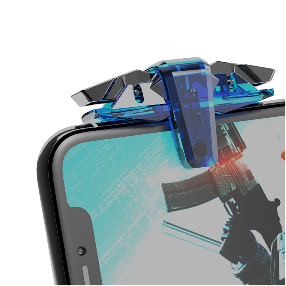 2 Pçs/set L1 R1 Atirador Dispara PUGB Controlador Gamepad Joystick Botão de Fogo Para IPhone Android Telefone Moible Acessórios Do Jogo