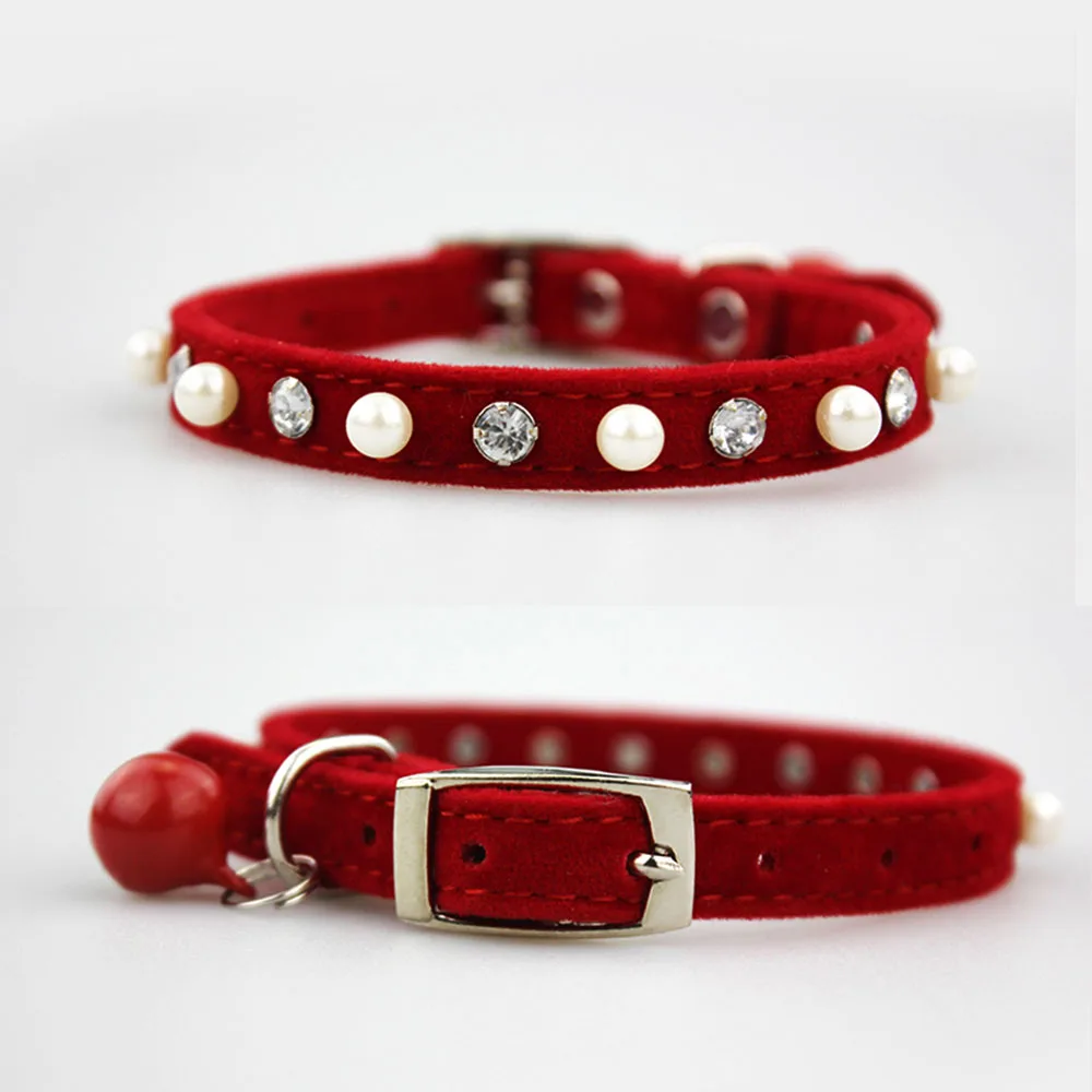 cat collar red sku-3