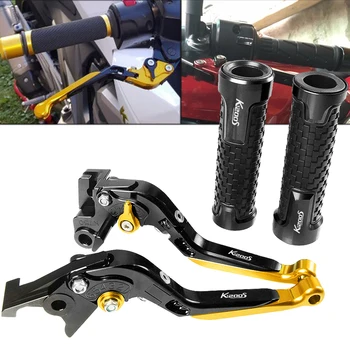 

Moto Motorcycle Motocross Clutch Brake Pivot Levers Handle Hand bar Grips set For BMW K1200S K 1200S K1200 S 2004-2008 2005 2006