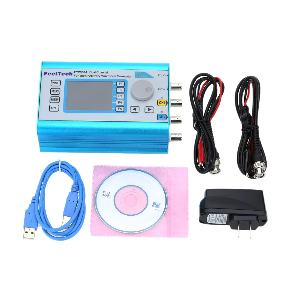 

Digital Signal Generator DDS Dual-channel function Generator Arbitrary Waveform Frequency Generator Meter 200MSa/s 12MHz