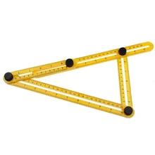 Universal Angularizer Ruler Multi Angle Measuring Tool Ultimate Yellow Template