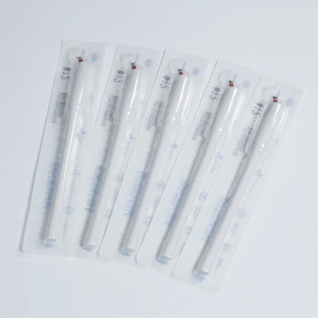 

Wholesale white disposable microblading tebori pen in 12 pin Blade Manual Brow Tattoo Tool with Expiry date/Lot No. 1pc