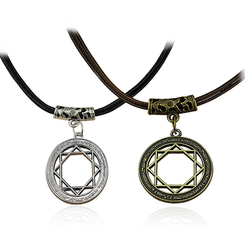 

New Arrival Anime Magi Choker Necklace The Labyrinth Of Magic Flute MAGI Eight Star Array Circle Symble Charm Cosplay Jewelry