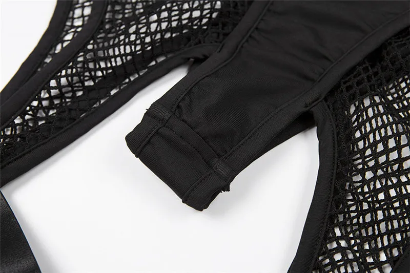 Для женщин пикантные Черные Сетчатые шорты для женские с высокой талией Клубная одежда