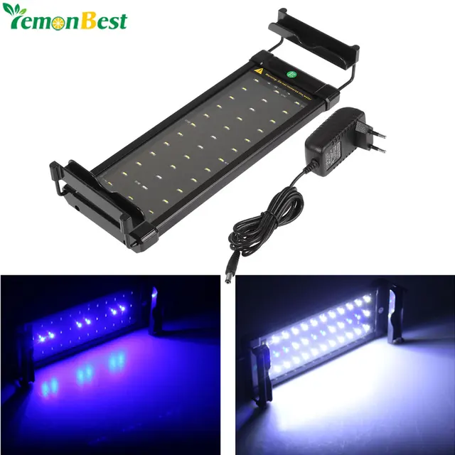 30 45 CM Aquarium SMD LED Verlichting Aquarium Licht Lamp 36 Wit ... 30 45 CM Aquarium SMD LED Verlichting Aquarium Licht Lamp 36 Wit ...