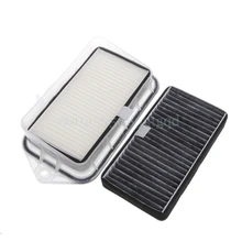 3 отверстия Фильтры для салона для VW Sagitar Passat Magotan Tiguan Touran Audi buy1 + 1 бесплатно # T518 #