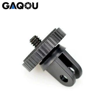 

GAQOU Mini Tripod Screw Mount Adapter 1/4" Thread Screw Monopod Accessory for GoPro Hero 7 6 5 4 3+ 3 2 Xiaomi Yi Camera