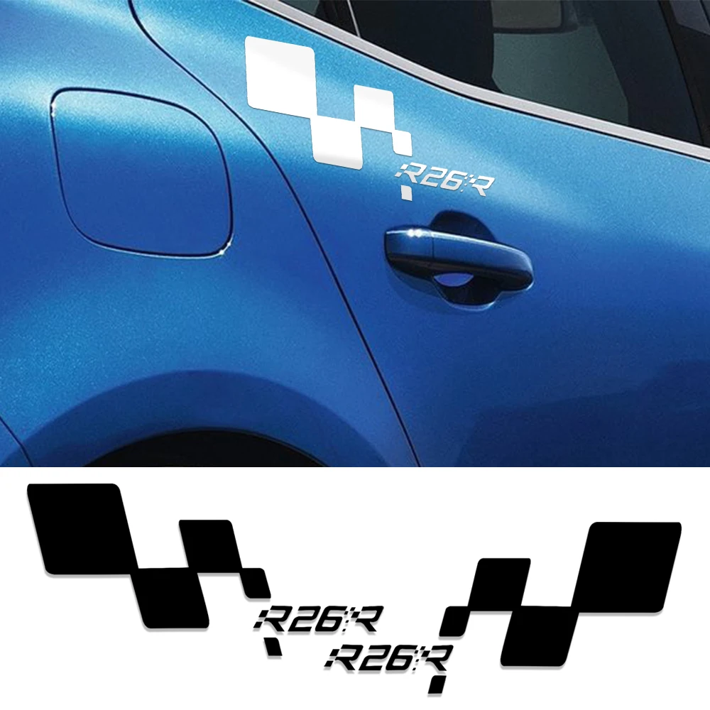 Светоотражающая наклейка R26R на дверь гоночного автомобиля для Renault Sport Clio Megane 2