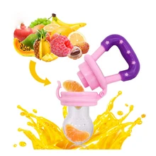 1PCS New Baby Pacifier Feeding Safe Baby Supplies Fresh Food Milk Nibble Soft Feeding Tool Infant