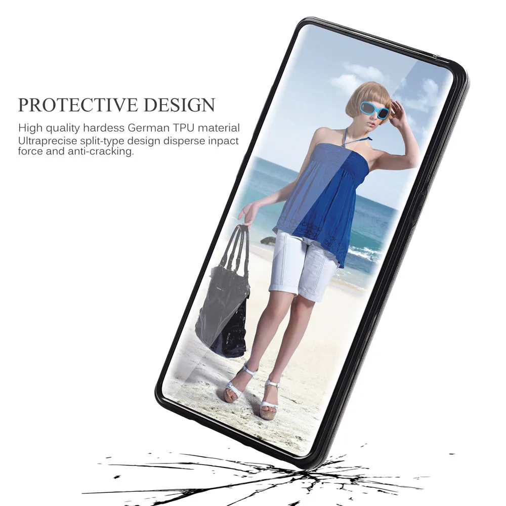 Роскошный чехол для samsung Galaxy Note 8, 6,3 дюймов, Coque Note8 8 Note, матовый чехол, подставка для карт, карманный ПК, ТПУ, Funda A2